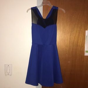 Blue dress